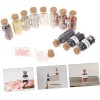 12 Packs Gemstone Bottles 12 Bottles Of Natural Crystal Stone