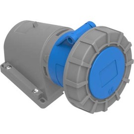 AW-Tools Camping Socket CEE 32A/230V 3-Pin Caravan Boat IP67 Slanted Surface Socket