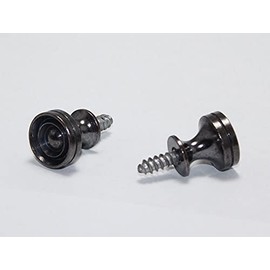 Antique Bronze Piano Desk Knobs with Wood Screws - 1 Pair - Furniture Repair