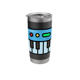 MIDI Keyboard Controller - Synthesizer Retro Stainless Steel Insulated Tumbler