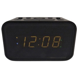 Geneva Bluetooth Alarm Clock with USB Charging Port