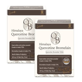 Lap on Lap 랩온랩 히말라야 퀘르세틴 브로멜라인 30정 Lap On Lap Himalayan Quercetin Bromelain 30 Tablets