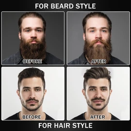 Beard Straightener for Men,Premium Heated Beard Brush w/Anti-Scald Feature,Beard Straightening Comb,Unique Fathers Day Birthday Valentines Gifts for Men Him Dad Boyfriend Christmas Stocking Stuffers