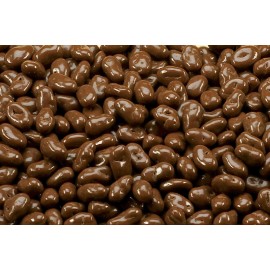 Gourmet MILK Chocolate Covered Raisins BULK CANDY- ONE POUND BAG