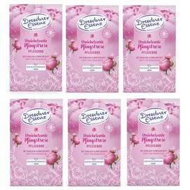 6er Pack Dresdner Essenz Pflegebad Streichelzarte Pfingstrose 6 x 60 g Badezusatz vegan