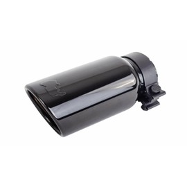 Go Rhino Exhaust Tip | Stainless Steel, Black Chrome | GRT234410BC | Fits 2 ¾" Diameter Exhaust Tubes