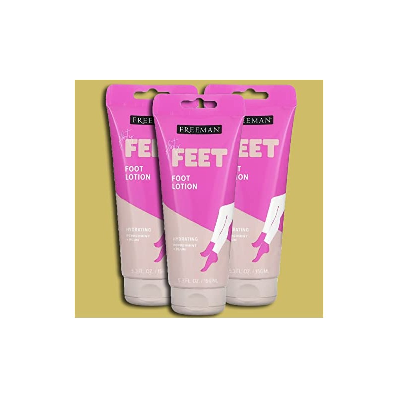 Freeman Bare Foot Lotion Peppermint & Plum With Tea Tree