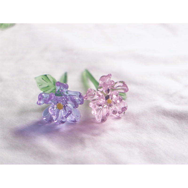 UICerland Glass Small Bouquets, Desktop Decoration, Fresh, Cool Meditation, Stress