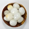 5PCS Natural White Onyx Pebbles Polished Cabochon Gemstone Crystal Mineral