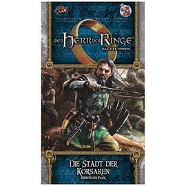 Fantasy Flight Games Asmodee, The Lord Of The Rings: Lcg - The City Of The Corsairs, Expansion, Card Game, Deck Building, 2 Players, Ages 14+, 30+ Minutes, German