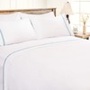 Chanasya Premium Ribbon Embroidered Sheet Set - Double Brushed Modern
