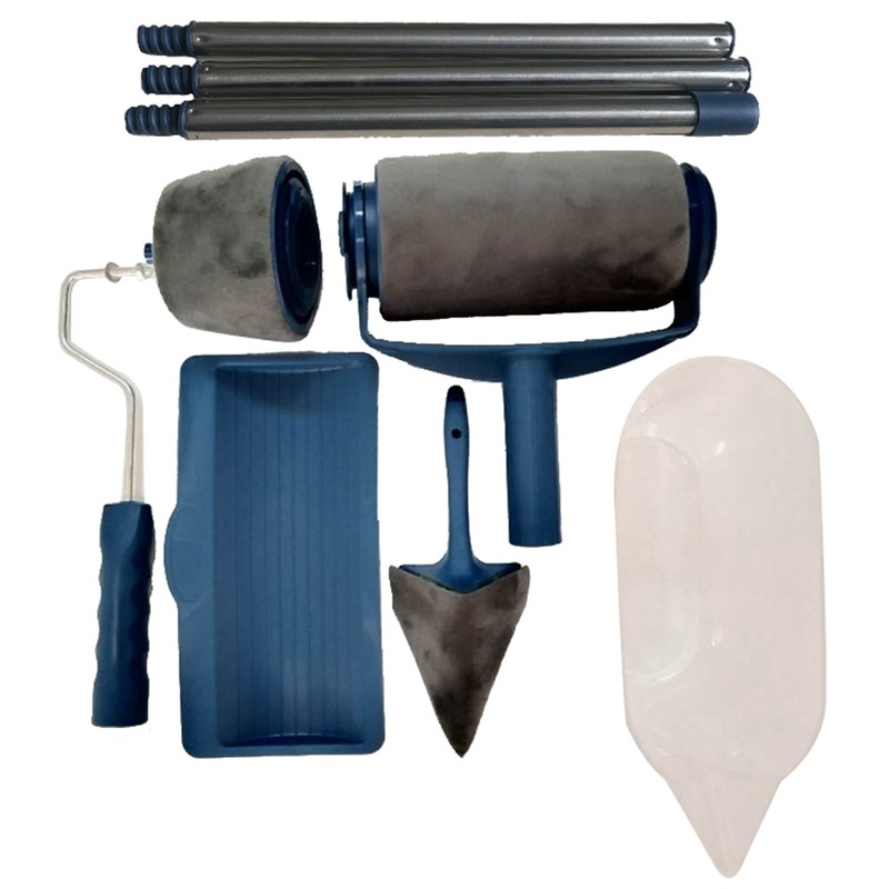 Drum Type Paint Brush Set Household Paint Roller Brush Paint