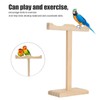 Bird Standing Perch, Portable Bird Play Stand Parrots Standing Frame