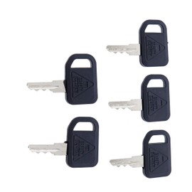 MACHSWON 5PCS Ignition Keys AM131841 Fit for John Deere 300 400 GT GX LX Series 130 160 165 Gator 4X2 6X4 Gator Key