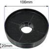 SPARES2GO Carbon Filter Compatible with Lamona HJA2480 HJA2908 LAM2401 Cooker