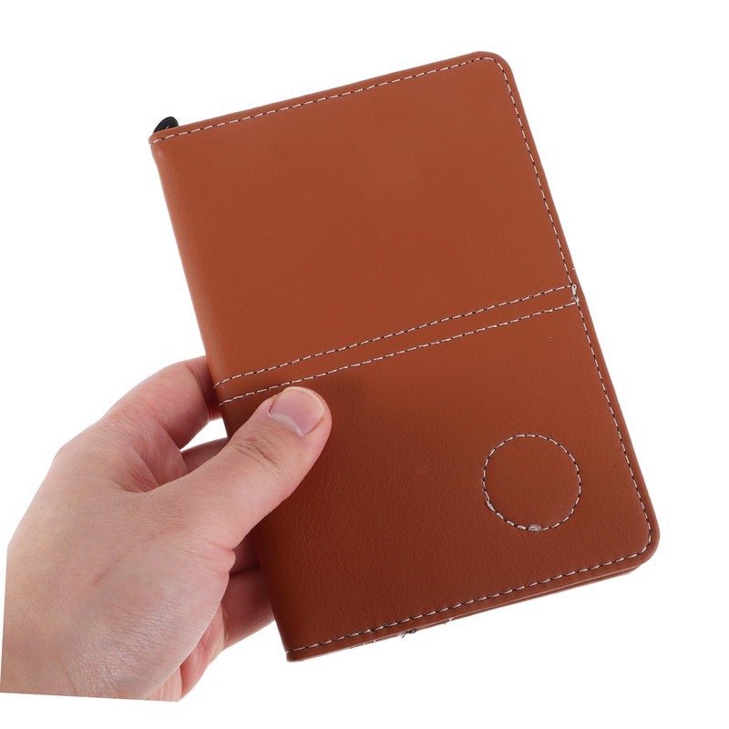 Gatuida Golf Score Book Durable PU Scorecard Holder for Tournaments
