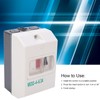 Motor Circuit Breaker, MC02-4-6.3A 50/60Hz Motor Protection Switch, IP55 Waterproof