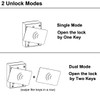 WOOCH RFID Locks for Cabinets Hidden DIY Lock - Electronic