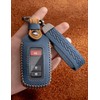 YINEOR for Toyota Key Fob Cover Leather Car Key Case