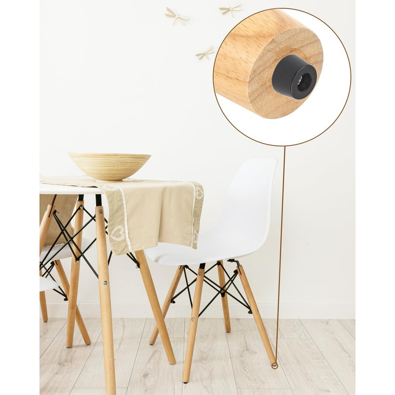 ABINLIN Rubber Feet Screw-On – Pack of 60 Rubber Feet