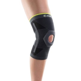 DonJoy Performance Deluxe Knit Knee Sleeve with Stays and Buttress - Mid-Level Support Knee Brace for PFPS, Sprains, Instabilities - X-Large