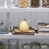 Honey Pot With Wooden Dipper