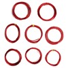 8 Rolls 0.6‑3mm DIY Jewelry Beading Wire Aluminum Craft Wire