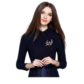 JczR.Y Broche de hoja de notas musicales de moda Colorfu con diamantes de imitación de flor con clave de agudos para mujer, boda, concierto, fiesta, joyería de regalo, Joya Zinc