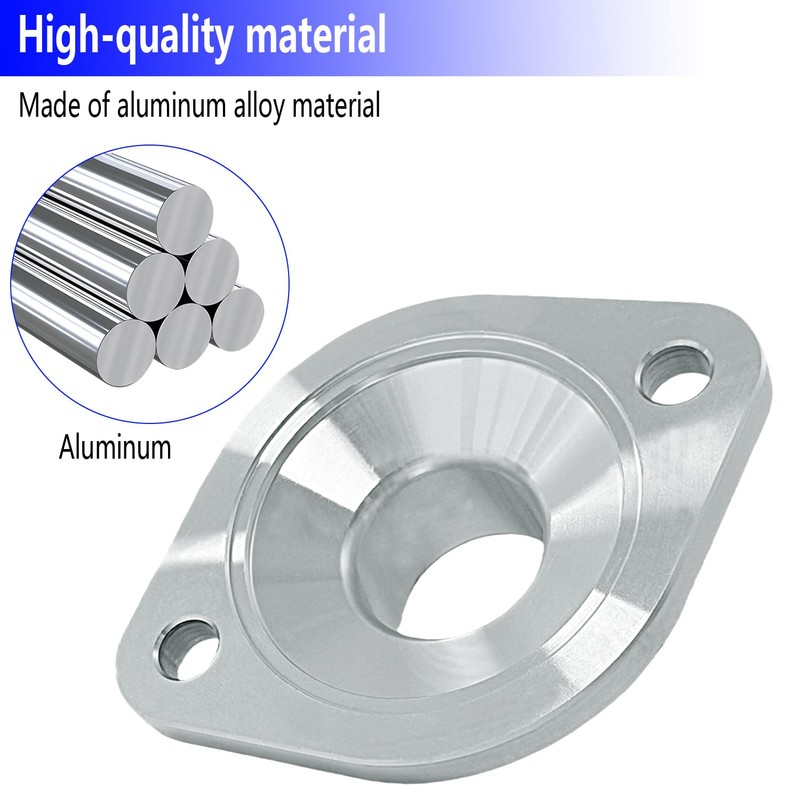 FBSCTMH Aluminum Water Neck Thermostat Housing with Gasket Compatible with
