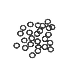 sourcing map O-Rings Nitrile Rubber 1.2mm-49mm Inner Diameter 1mm-2mm Width Gasket 2.6mm x 4.6mm x 1mm