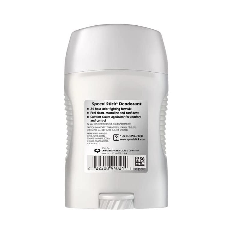 Central Sales Company Speed Stick Deodorant, Active Fresh, 1.8 Oz