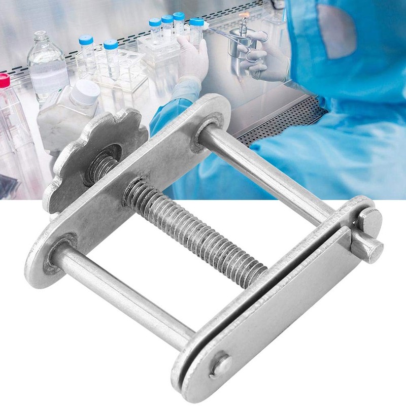 Atyhao Pack of 10 Hose Clamp, Laboratory Rubber Pipe Sealing