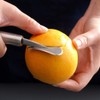 Orange Citrus Peelers Stainless Steel Slicer Cutter Peeler Remover Opener