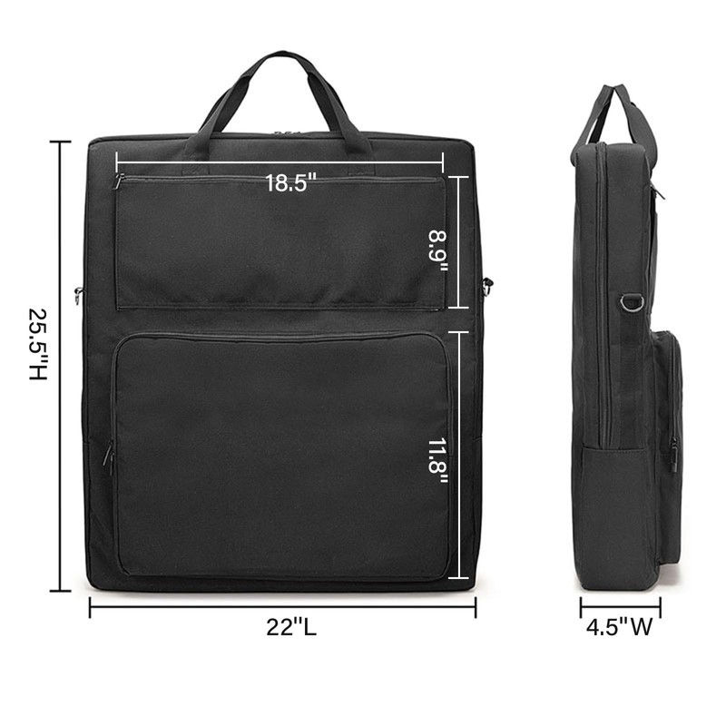 GAESHOW Bag for Solar Panel, Portable Solar Panel Bag, Foldable