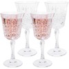BELLAFORTE Shatterproof Tritan Wine Glass, Set of 4, 10oz -