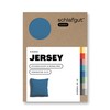 Schlafgut Easy Jersey Pillowcase 80 x 80 cm Blue Mid