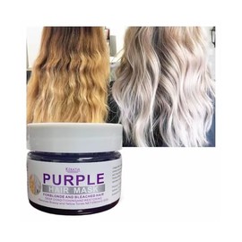 Purple Hair Mask for Blonde and Silver Hair, No Yellow Tones