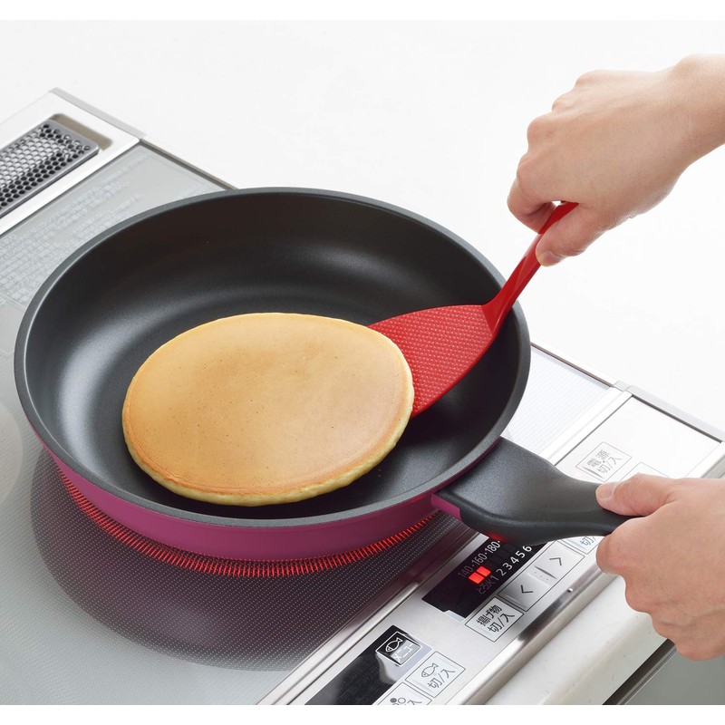 Akebono Sangyo 1106128 Magic Turner Spatula, Red