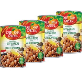 California Garden - Egyptian Style Fava Beans 16 oz (4 Pack)