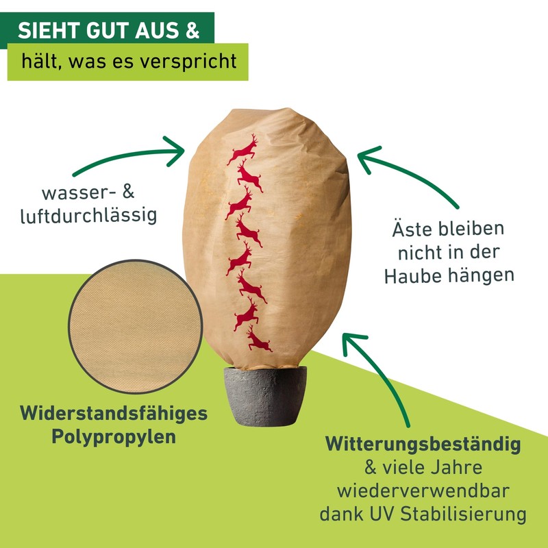 Windhager Protect Decorative Fleece Winter Cover