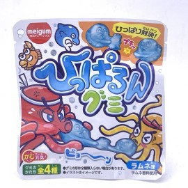 Meigum Hipparun Gummy Umi no Nakama Ramune Flavor 19gX2bags