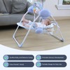 Portable Baby Swing for Infants, Compact & Foldable Infant Swing