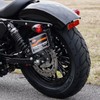 evermotor Universal Motorcycle E4 Reflector Rear Narrow Red with Short