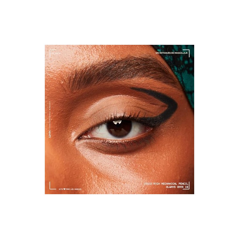 Lápiz de ojos NYX mecánico., Negro