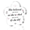 Nurse Gifts for Women Acrylic Plaque Flower Shape Graduation Gift