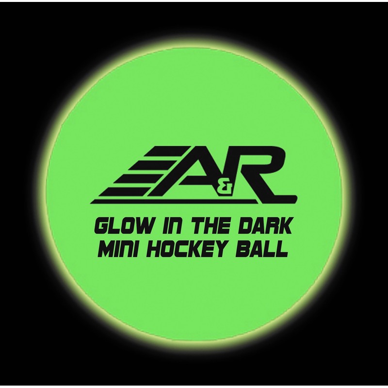 A&R Sports Mini Balls (4 Pack), Glow in The Dark