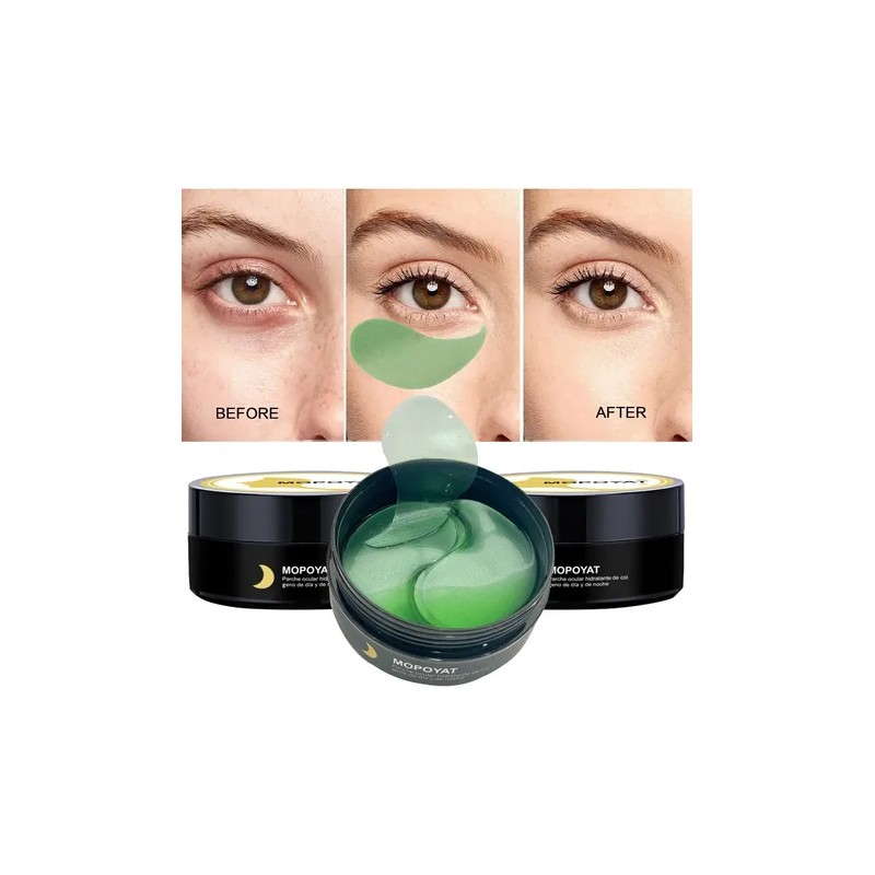 120 Parches Ojos Hialuronico Colágeno Antiojeras Hidratante