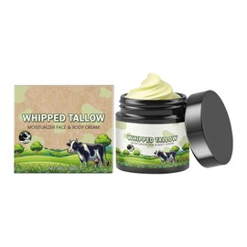 Whipped Tallow Face Cream - Natural Tallow Face Moisturizer - Hydrating Tallow Balm - Deeply Moisturizing for Face & Body