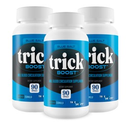 Blue Salt Trick Boost - Our Best Blood Flow Supplement - Poor Circulation Support - Better Blood Flow Care - Blood Circulation Titan Boost Dietary Supplement - Advanced Blood Flow 7 Simple Salt Trick