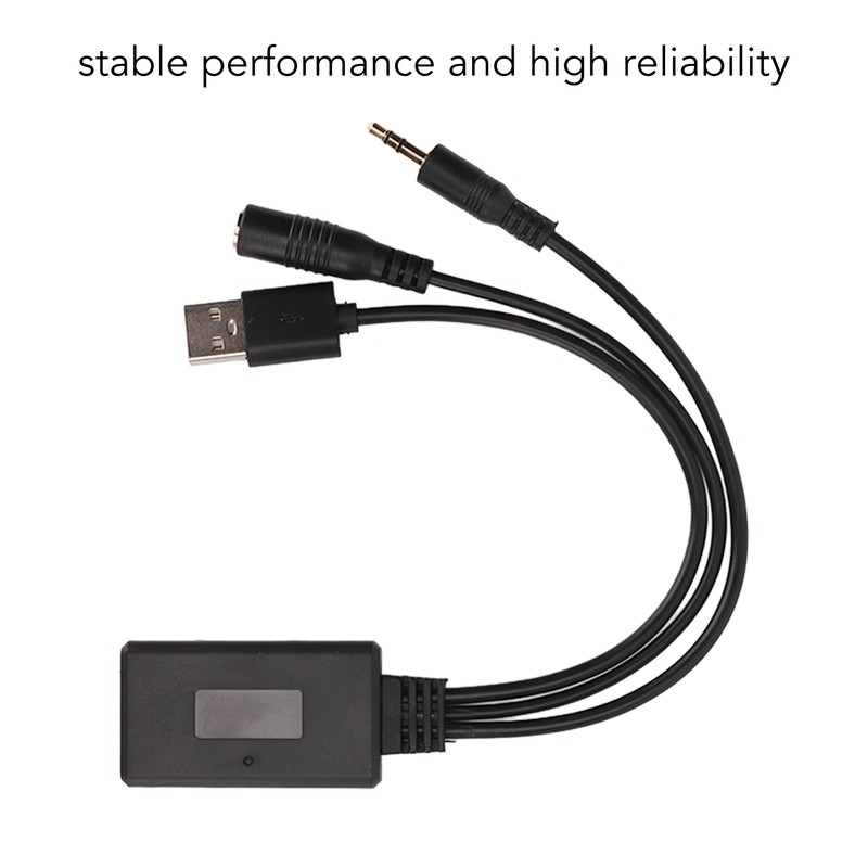 Professional Car Bluetooth 5.0 Aux in Cable USB Adapter with